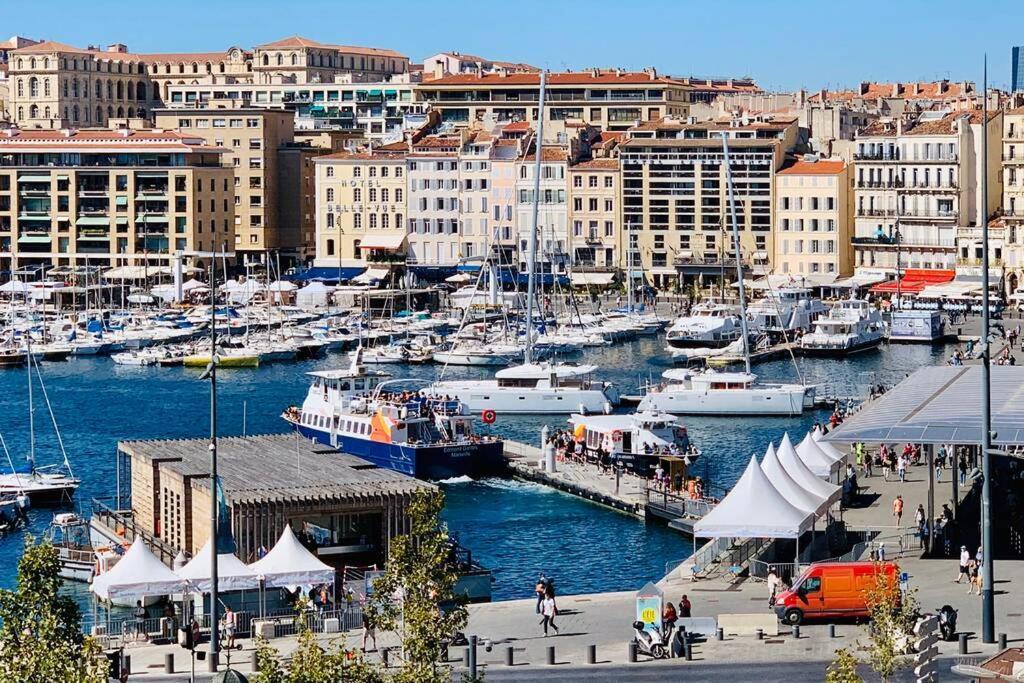 Le Phoceen : T4 Balcon Vue Vieux-port Apartment